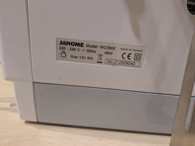 Hafciarka Janome Memory Craft 350E